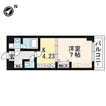 エンゼルプラザｅａｓｔII 507 ｜ 滋賀県草津市東矢倉２丁目（賃貸マンション1DK・5階・28.60㎡） その2