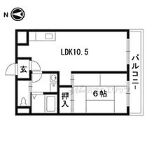 バローゼ7 301 ｜ 滋賀県高島市安曇川町中央1丁目（賃貸マンション1LDK・3階・37.98㎡） その1