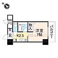 サンタウン竹鼻A棟3階3.8万円