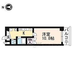アートプラザ・ミー 1Kの間取図画像
