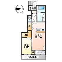 フェリーチェ  ｜ 神奈川県足柄上郡大井町金子（賃貸アパート1LDK・1階・43.96㎡） その2