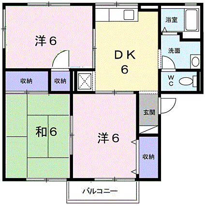 シャトレ湯川A_間取り_0