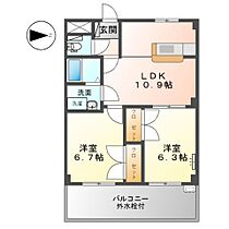 オーキッド・ヴィラ2  ｜ 神奈川県小田原市東町１丁目（賃貸マンション2LDK・1階・49.50㎡） その2