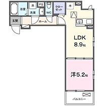 アミーゴI 102 ｜ 神奈川県小田原市南鴨宮２丁目37-22（賃貸アパート1LDK・1階・35.60㎡） その2