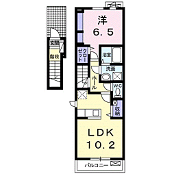 グランデマーレ 1LDKの間取図画像