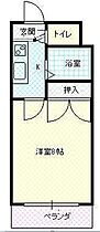 山形県山形市白山3丁目（賃貸マンション1K・4階・22.20㎡） その2