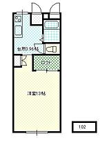 山形県山形市南二番町（賃貸アパート1K・1階・33.12㎡） その2