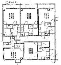 山形県山形市あこや町3丁目（賃貸マンション1K・2階・24.93㎡） その2