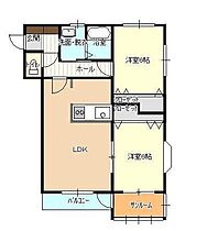 山形県山形市桜田東3丁目（賃貸マンション2LDK・3階・61.95㎡） その2