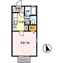 山形県山形市南栄町3丁目（賃貸アパート1K・2階・26.71㎡） その2