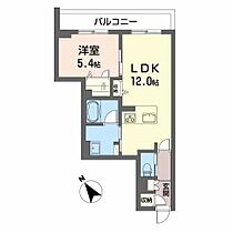 山形県山形市木の実町（賃貸マンション1LDK・4階・43.74㎡） その2