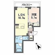 山形県山形市木の実町（賃貸マンション1LDK・3階・38.59㎡） その2