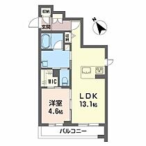 山形県山形市木の実町（賃貸マンション1LDK・2階・44.33㎡） その2