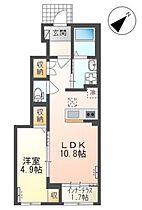 山形県山形市大字松原（賃貸アパート1LDK・1階・42.97㎡） その2