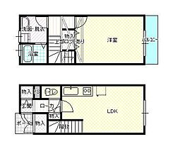 山形県山形市下条町1丁目（賃貸アパート1LDK・1階・47.90㎡） その2