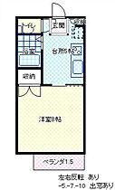 山形県山形市吉原3丁目（賃貸アパート1DK・3階・26.49㎡） その2