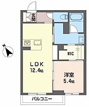 山形県山形市小白川町1丁目（賃貸アパート1LDK・2階・45.17㎡） その2