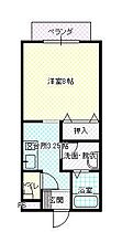 山形県山形市東青田2丁目（賃貸アパート1K・1階・28.09㎡） その2