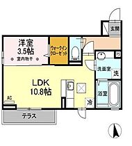 山形県山形市やよい1丁目（賃貸アパート1LDK・3階・38.93㎡） その2