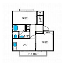 山形県山形市桜田南（賃貸アパート2K・1階・42.70㎡） その2