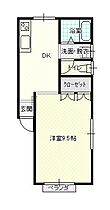 山形県山形市白山1丁目（賃貸アパート1DK・1階・35.20㎡） その2