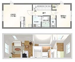 Bloom Kao 1LDKの間取図画像