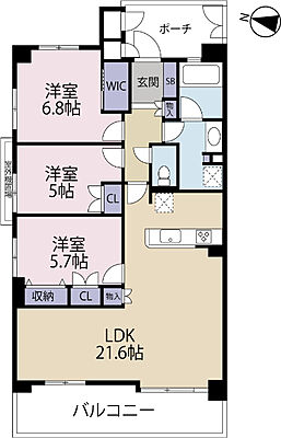 間取り ペルル習志野台ハウスII 2階/-