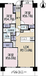 間取図画像 3LDK
