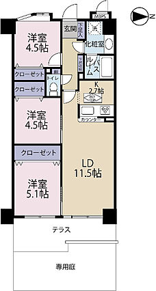 間取り図です