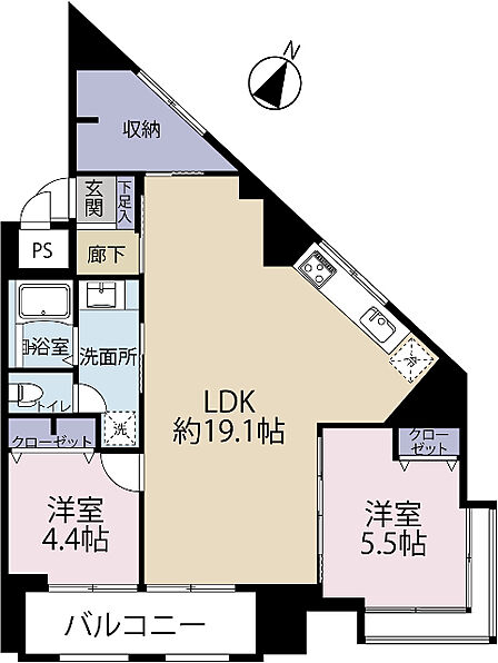 間取り図です