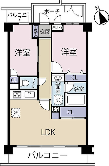 間取り図です
