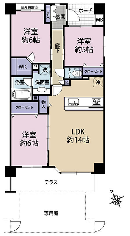 間取り図です