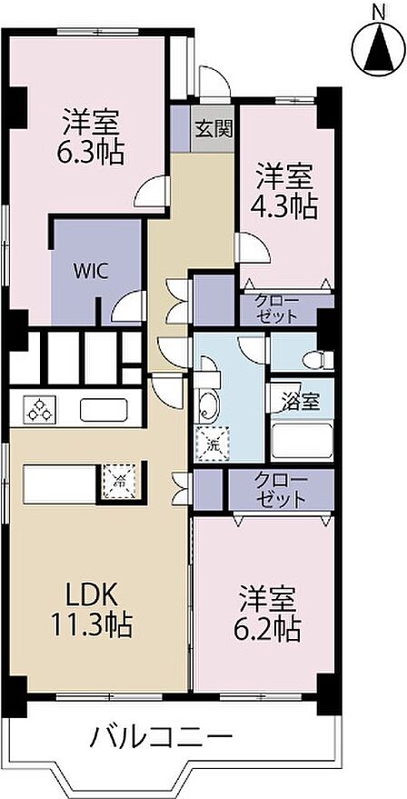間取り図です
