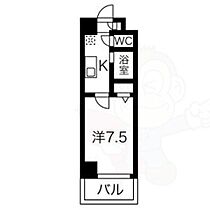 愛知県名古屋市熱田区明野町17番2号（賃貸マンション1K・6階・24.22㎡） その2