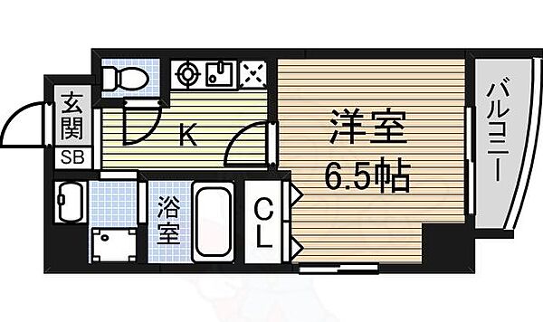 愛知県名古屋市中区大須２丁目(賃貸マンション1K・5階・24.15㎡)の写真 その2