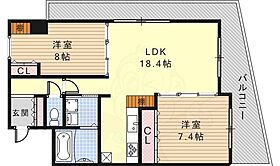 愛知県名古屋市中区橘２丁目3番28号（賃貸マンション2LDK・6階・71.44㎡） その2