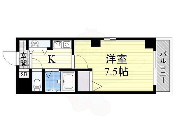 愛知県名古屋市中区錦３丁目(賃貸マンション1K・8階・24.00㎡)の写真 その2