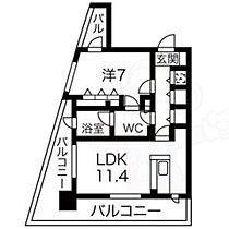 愛知県名古屋市中区大井町2番1号（賃貸マンション1LDK・2階・46.36㎡） その2