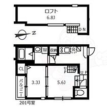 愛知県名古屋市中川区十番町１丁目（賃貸アパート2K・2階・28.04㎡） その2