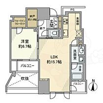 愛知県名古屋市中区丸の内１丁目（賃貸マンション1LDK・20階・58.80㎡） その2