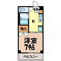 シュラインヒルズ  ｜ 愛知県名古屋市昭和区五軒家町（賃貸マンション1K・3階・23.40㎡） その2