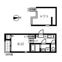 愛知県名古屋市瑞穂区彌富通１丁目（賃貸アパート1K・2階・20.64㎡） その2