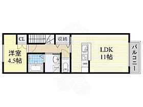 愛知県名古屋市瑞穂区北原町２丁目22番3号（賃貸アパート1LDK・1階・37.00㎡） その2