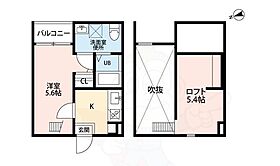 愛知県名古屋市中川区五女子２丁目12番10号（賃貸アパート1K・1階・20.12㎡） その2