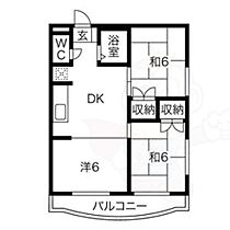 愛知県名古屋市南区北内町１丁目（賃貸マンション2LDK・3階・46.20㎡） その2