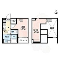 愛知県名古屋市南区呼続５丁目13番42号（賃貸アパート1K・2階・21.38㎡） その2