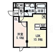 愛知県名古屋市南区寺崎町（賃貸アパート1LDK・1階・41.67㎡） その2