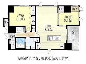 愛知県名古屋市千種区池下１丁目（賃貸マンション2LDK・13階・76.65㎡） その2