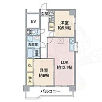 愛知県名古屋市南区弥生町153番（賃貸マンション2LDK・2階・59.25㎡） その2