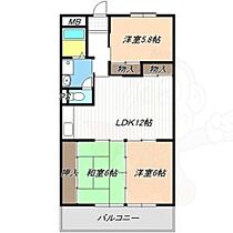 愛知県名古屋市港区宝神３丁目602番（賃貸マンション3LDK・2階・67.84㎡） その2